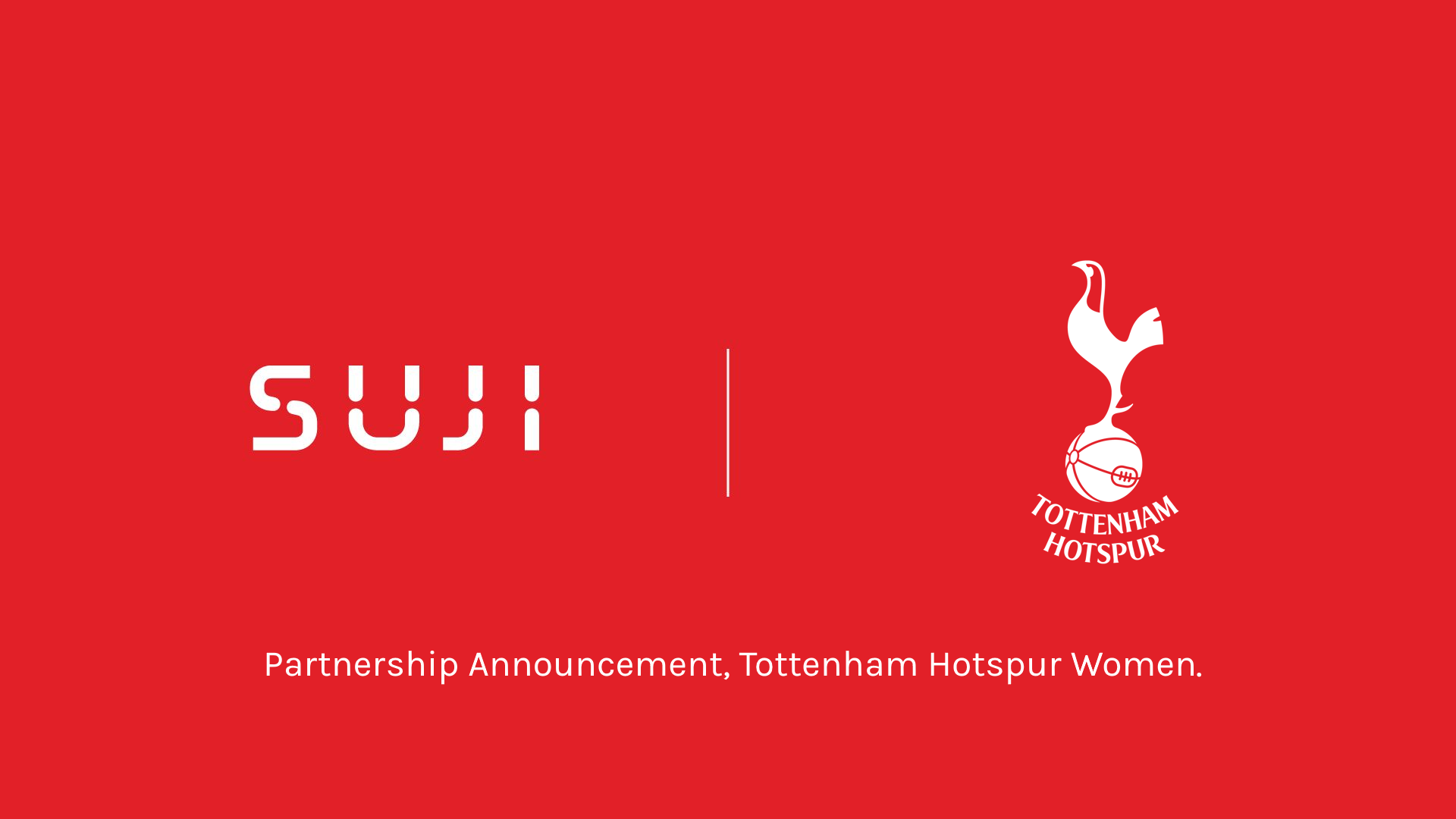 Suji Announces Partnership with Tottenham Hotspur Women